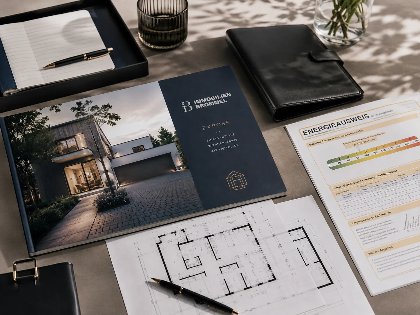 Digitale Exposés und Vermarktungsstrategie